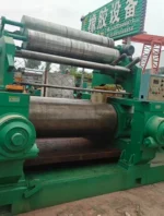 XK550 Rubber Mixing Mill used 60 inch full machine view